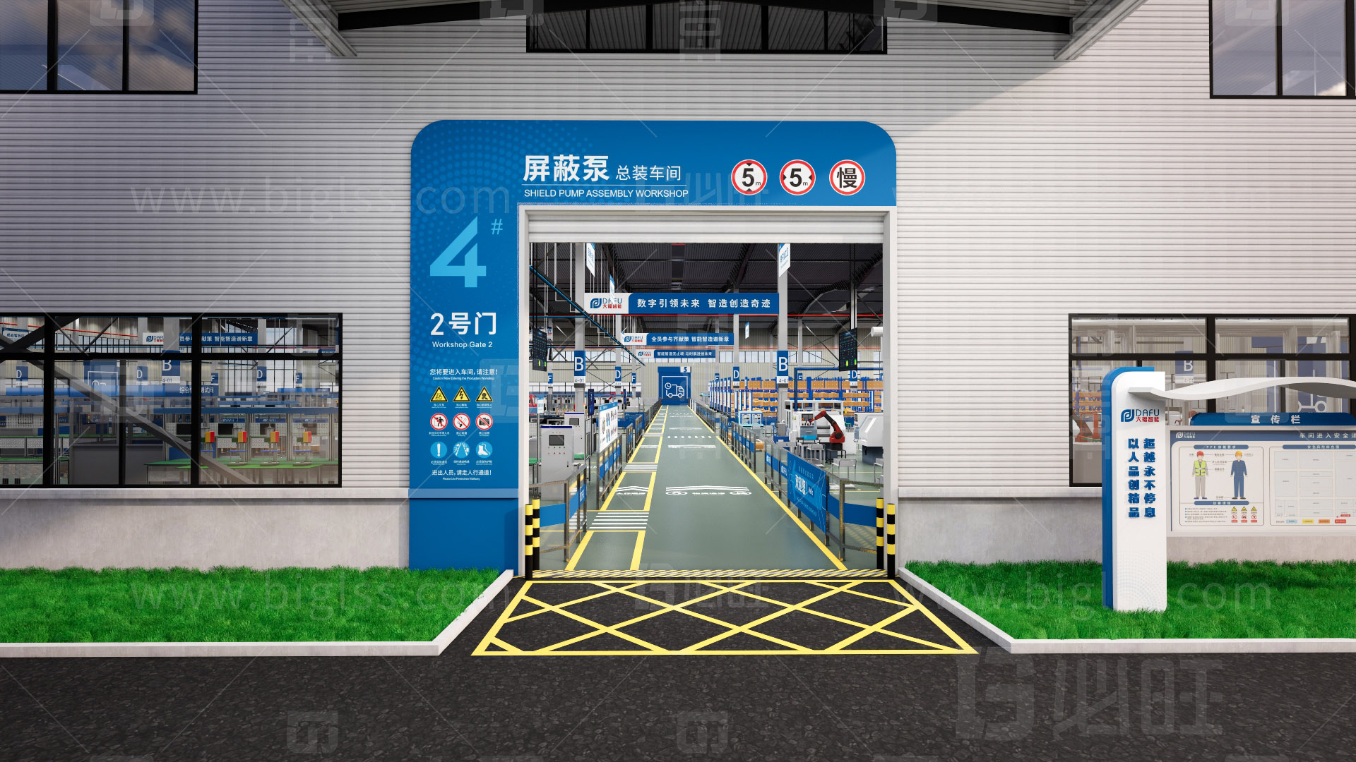 工廠目視化，車間目視化，目視化設(shè)計(jì)，空間設(shè)計(jì)